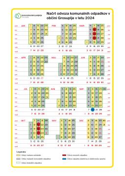 Nacrt odvoza 2024 - Občina Grosuplje